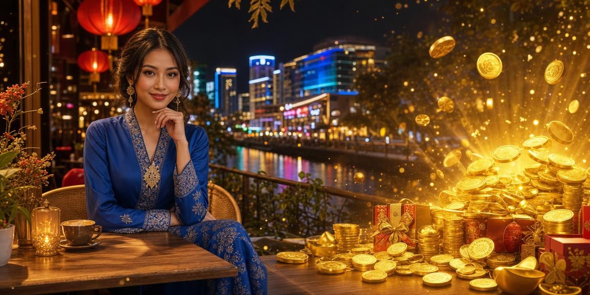 Pengalaman pertaruhan kasino my36 di Johor Bahru dengan pakaian baju kurung tradisional Malaysia
