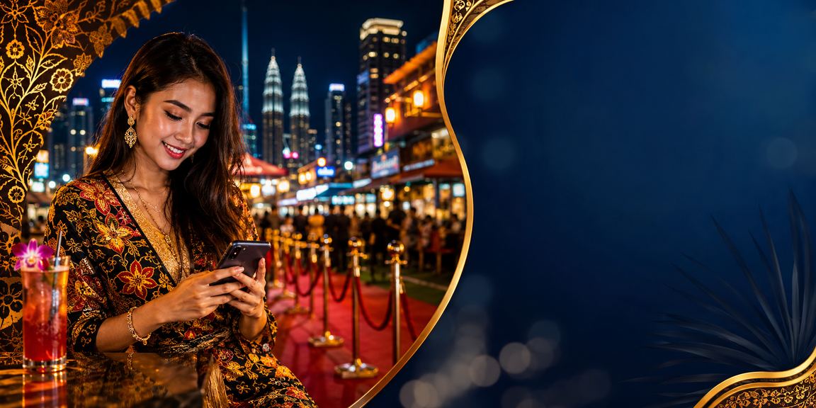 Pertaruhan sukan e-sukan di Kuala Lumpur dengan gaya batik Malaysia moden